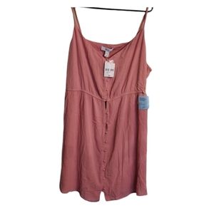 Forever21 pink woven dress